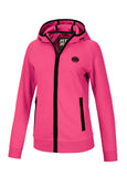 Women's zip-up hoodie Fuchsia