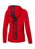 Women's zip-up hoodie Fuchsia - Red