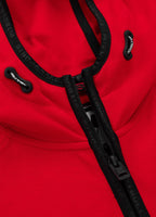 Women's zip-up hoodie Fuchsia - Red