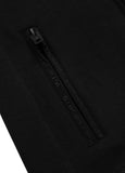 Women's zip-up hoodie Fuchsia - Black/Black