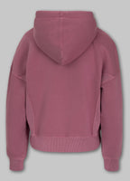 Women's zip-up hoodie Washed MANZANITA HEART