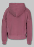 Women's zip-up hoodie Washed MANZANITA HEART