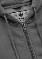 Women's zip-up hoodie Washed MANZANITA HEART