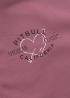Women's zip-up hoodie Washed MANZANITA HEART