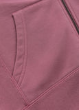 Women's zip-up hoodie Washed MANZANITA HEART
