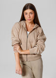 Women's zip-up hoodie Washed Manzanita II