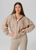 Women's zip-up hoodie Washed Manzanita II