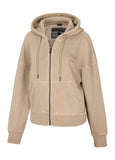 Women's zip-up hoodie Washed Manzanita II