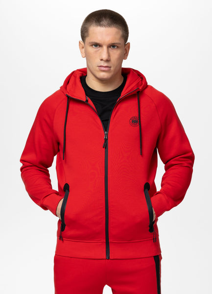 Zip-up hoodie DOGWOOD