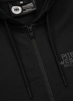 Men's Zip-up hoodie DRIVING - Black