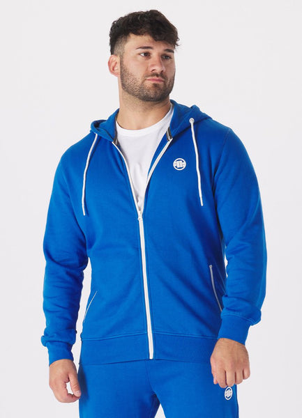 Men's Zip-up hoodie Terry Small Logo