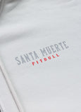 Zip-up hoodie Washed LOVIA SANTA MUERTE
