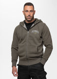 Zip-up hoodie Washed SANTA MUERTE