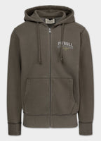 Zip-up hoodie Washed SANTA MUERTE