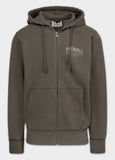 Zip-up hoodie Washed SANTA MUERTE