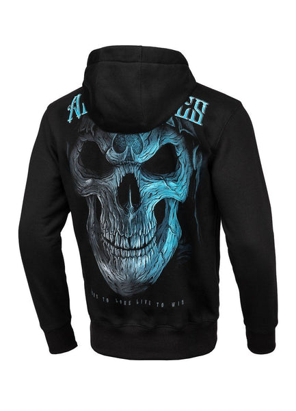 Hoodie Blue Skull
