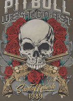 Hoodie Washed SANTA MUERTE