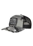 Snapback Cap Camo Trucker Blood Dog
