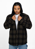 Hooded Padded Flannel Shirt Pioneer