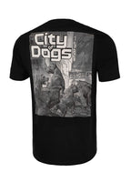 Men's T-Shirt CITY OF DOGS - Black
