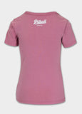 Women's T-Shirt Denim Washed ANGEL LOGO - Pink