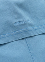 Women's T-Shirt Denim Washed ANGEL LOGO - Light blue