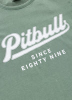 Women's T-Shirt Denim Washed ANGEL LOGO - Green