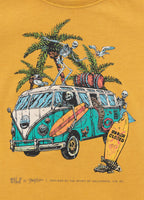 Women's T-Shirt Denim Washed BEACHBREAK