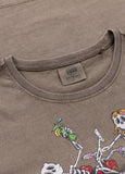 Women's T-Shirt Denim Washed CRUISINANDBOOZIN - Dark brown