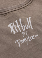 Women's T-Shirt Denim Washed CRUISINANDBOOZIN - Dark brown