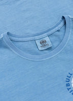 Women's T-Shirt Denim Washed PLANET SURF - Light blue