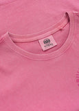 Women's T-Shirt Denim Washed PLANET SURF - Pink