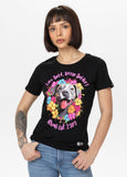 Women's T-Shirt Happy-Pit - Black