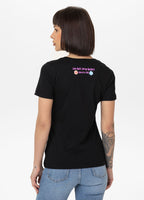 Women's T-Shirt Happy-Pit - Black