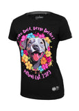 Women's T-Shirt Happy-Pit - Black