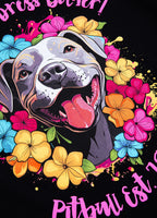 Women's T-Shirt Happy-Pit - Black