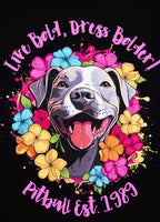 Women's T-Shirt Happy-Pit - Black