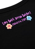 Women's T-Shirt Happy-Pit - Black