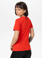 Women's T-Shirt HILLTOP - Flame red