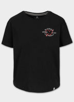Women's T-Shirt Oversize HEART -  Black