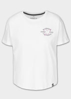 Women's T-Shirt Oversize HEART - White