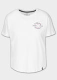 Women's T-Shirt Oversize HEART - White