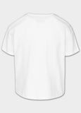 Women's T-Shirt Oversize HEART - White