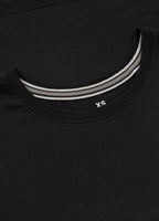Women's T-Shirt Oversize HEART -  Black