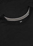 Women's T-Shirt Oversize HEART -  Black