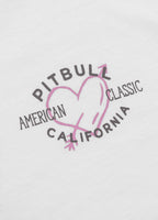Women's T-Shirt Oversize HEART - White