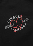 Women's T-Shirt Oversize HEART -  Black