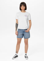 Women's T-Shirt Oversize HEART - White