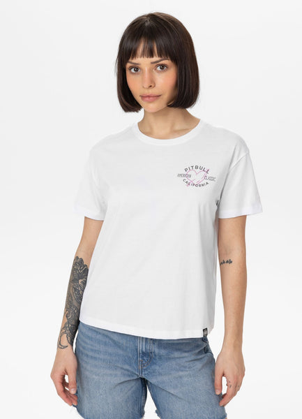 Women's T-Shirt Oversize HEART - White