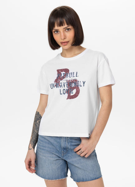 Women's T-Shirt Oversize LOYAL - White